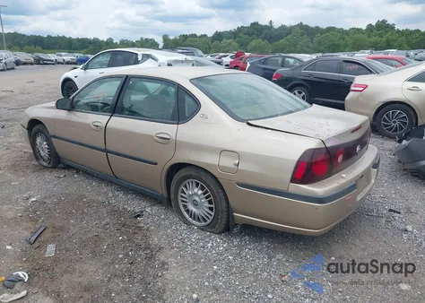 2000 Chevrolet Impala from USA, damaged, VIN 2G1WF55K7Y9165151